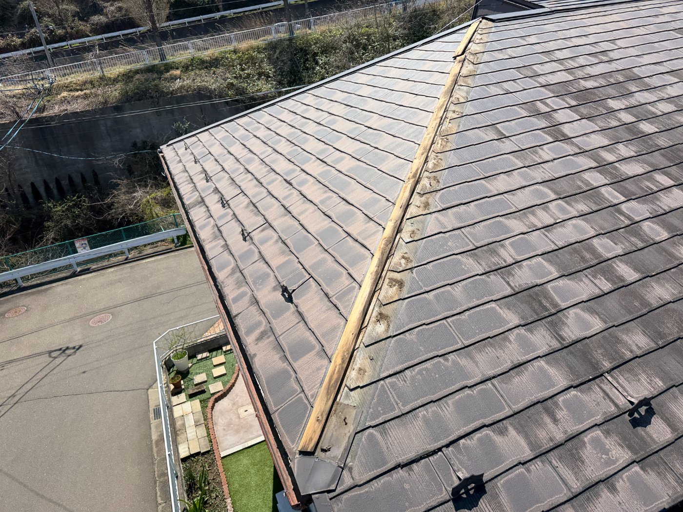 棟板金修理の施工