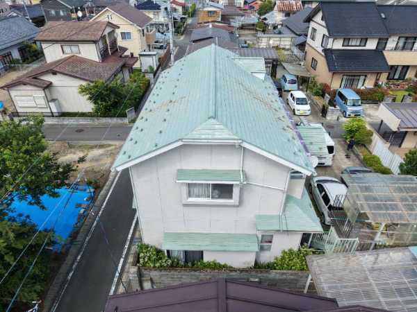 外壁(西面)