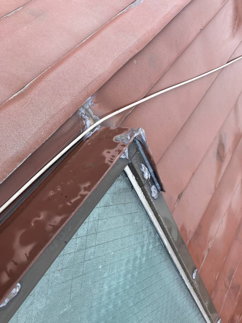 ガラス部分