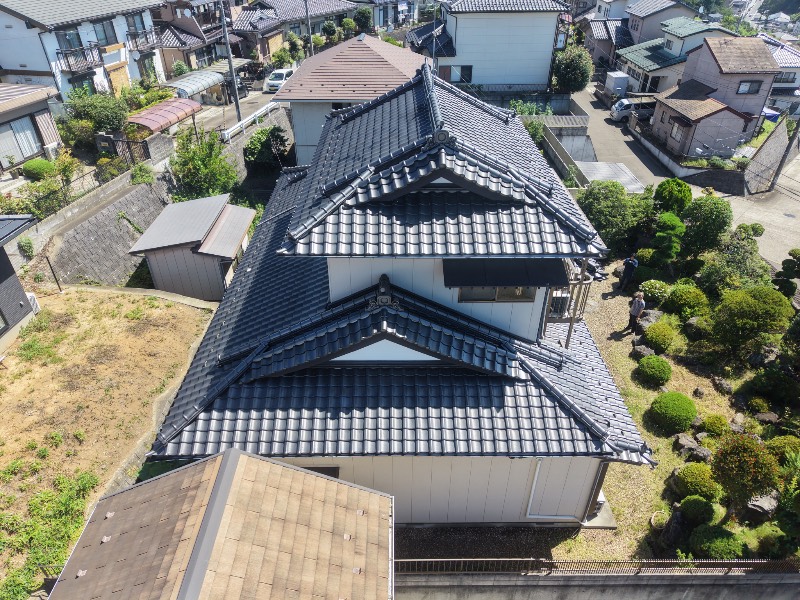 外壁(西面)
