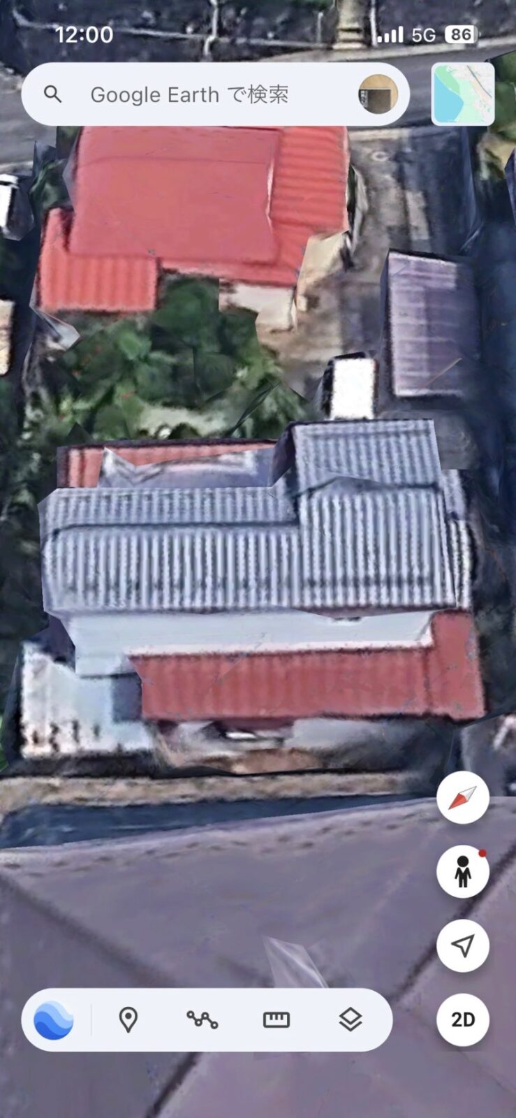 外壁（北面）