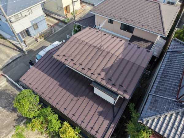 外壁(西面)