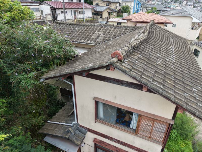 外壁(西面)