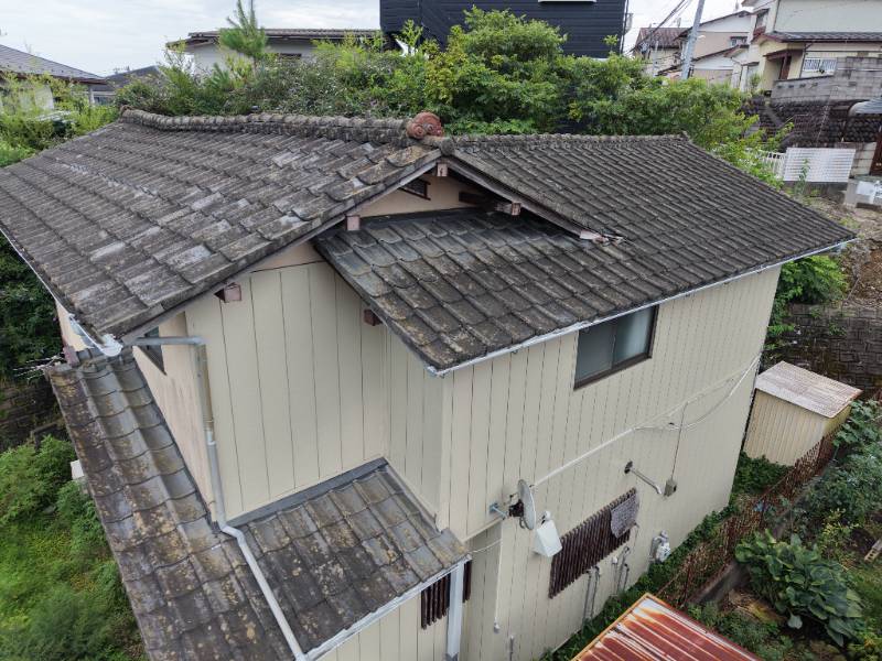 外壁(北面)