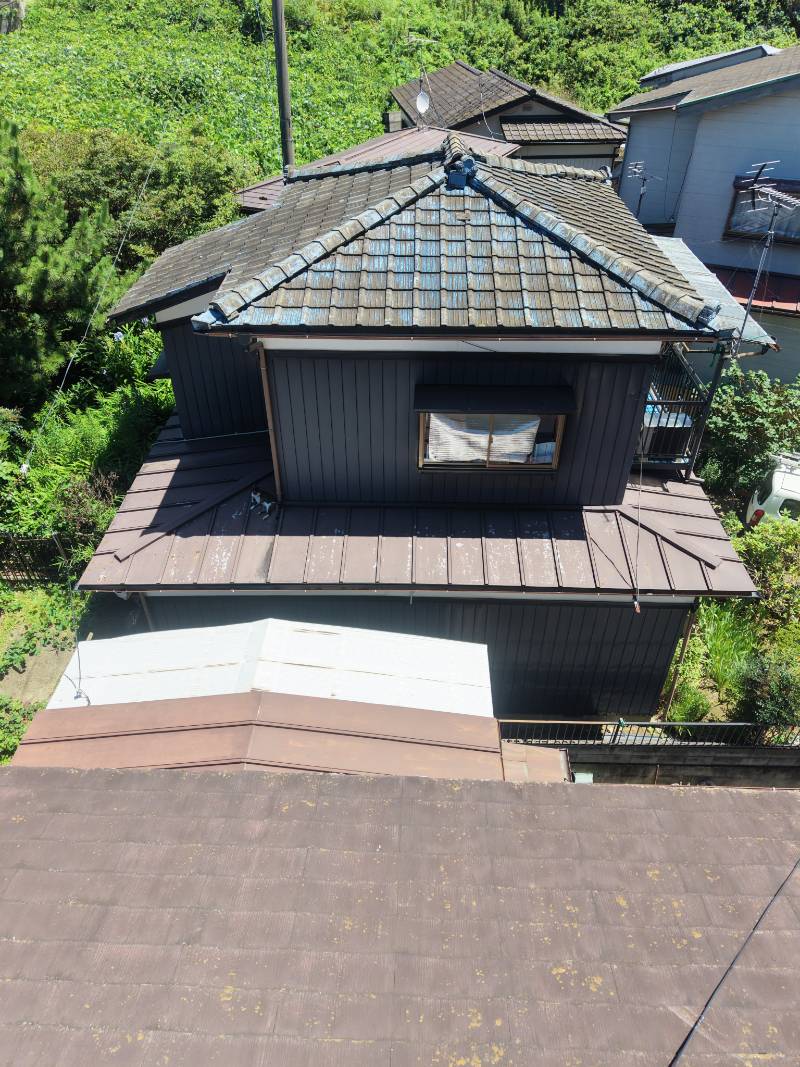 外壁(西面)