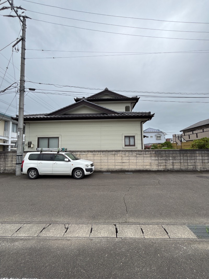 外壁(西面)
