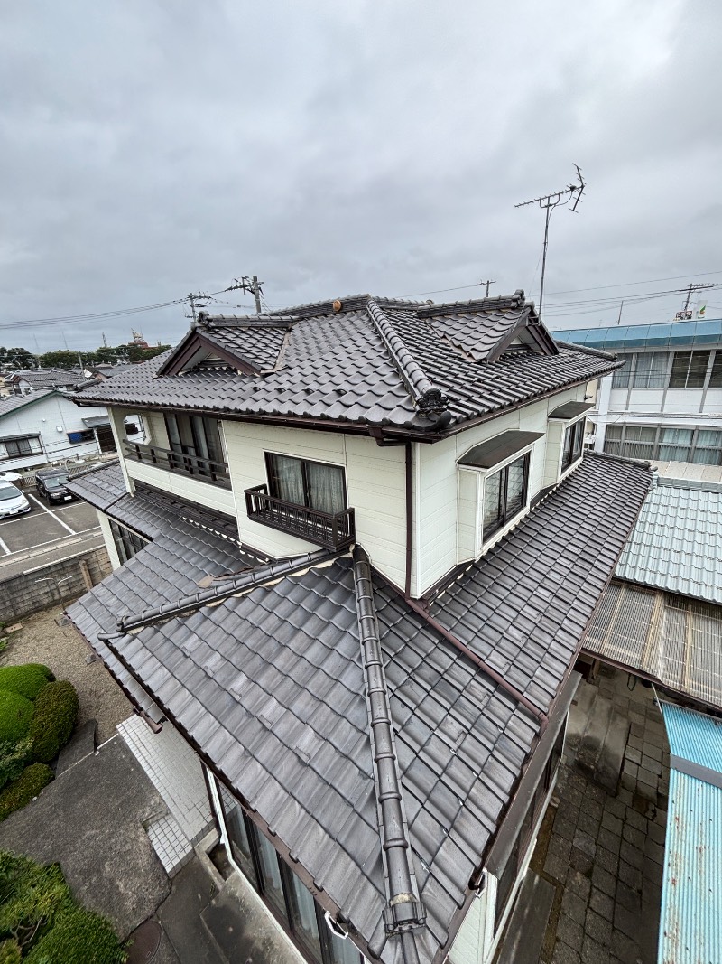 屋根ドローン画像