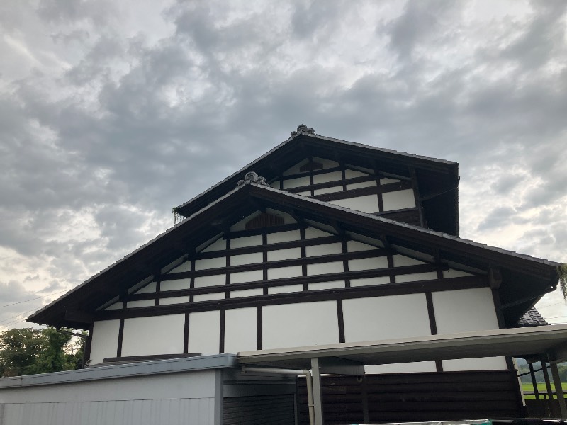 外壁(西面)