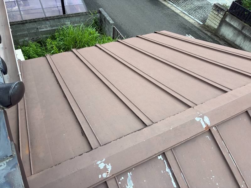 増築部(金属屋根)