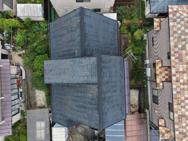 屋根ドローン画像