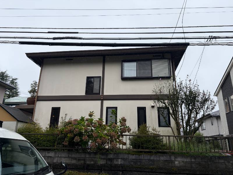 外壁(東面)