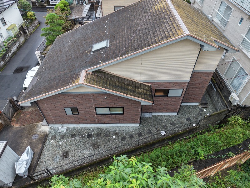 外壁(東面)