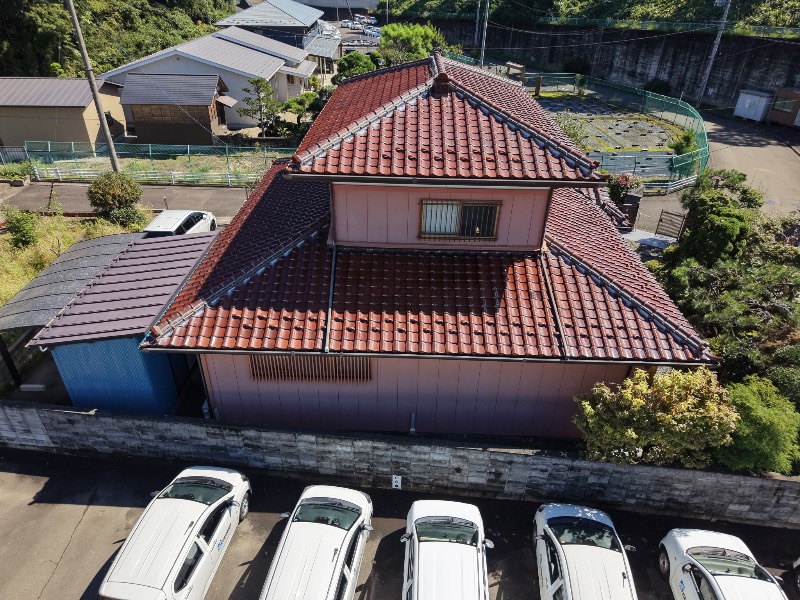 外壁(西面)
