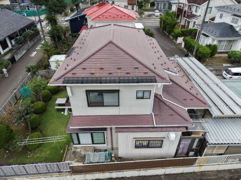 外壁（西面）