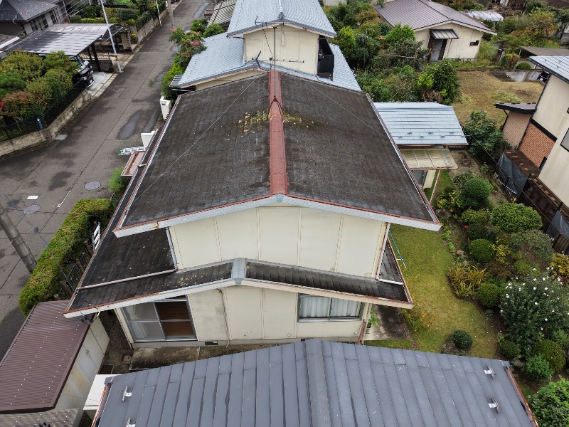 外壁(西面)