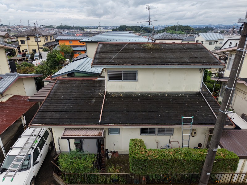 外壁(北面)